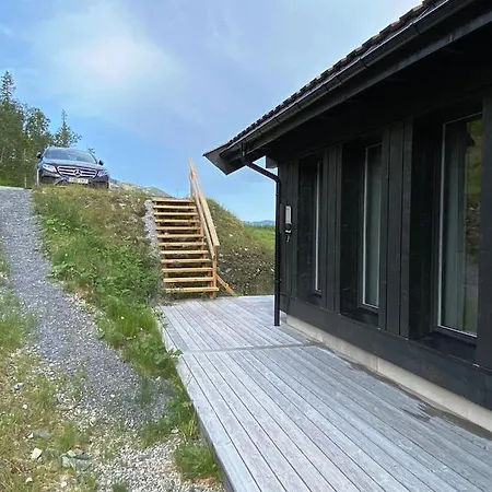 Дом отдыха Modern Och Bekvaem Hytte Naera Gaustatoppen, 4 Sovrum 10 Baeddar *