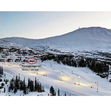 Дом отдыха Modern Och Bekvaem Hytte Naera Gaustatoppen, 4 Sovrum 10 Baeddar Gaustablikk