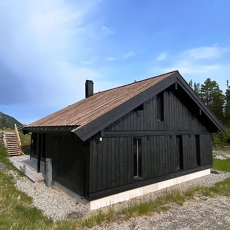 Modern Och Bekvaem Hytte Naera Gaustatoppen, 4 Sovrum 10 Baeddar Holiday home Gaustablikk