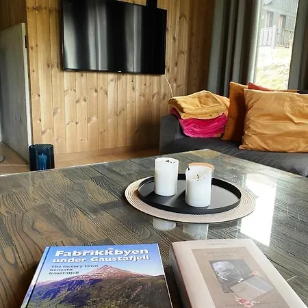 Modern Och Bekvaem Hytte Naera Gaustatoppen, 4 Sovrum 10 Baeddar Holiday home Gaustablikk
